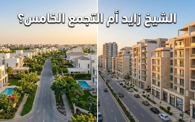 الشيخ زايد ولا التجمع