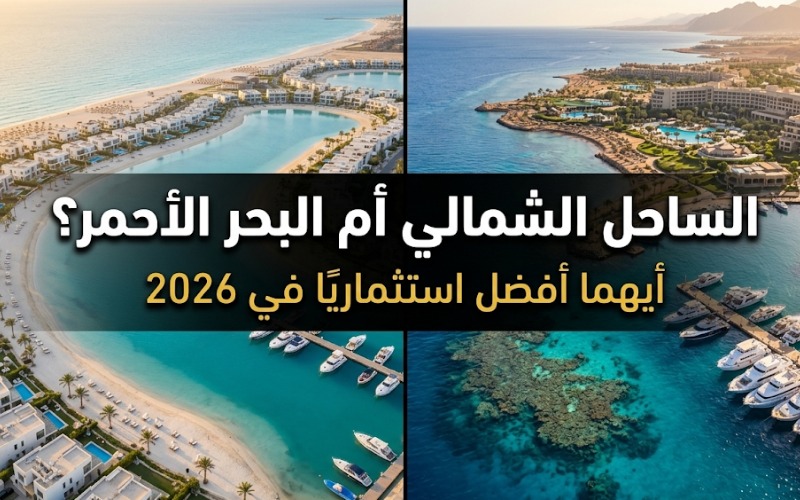 الاستثمار في الساحل الشمالي أم البحر الأحمر؟