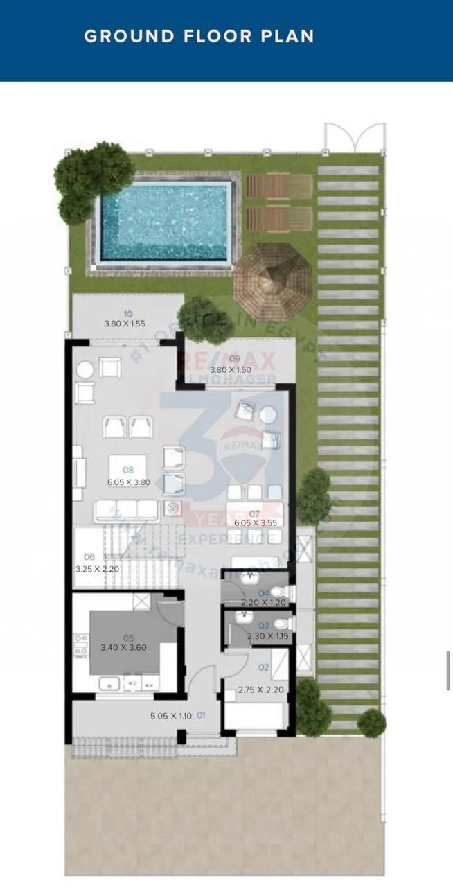 Twin House for sale in Mazarine New Alamein
