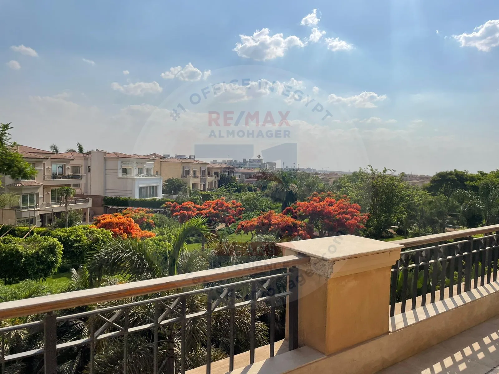 Apartment with garden for sale in Lake view  Compound