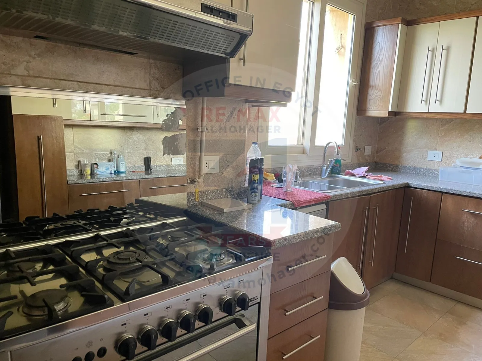 Apartment with garden for sale in Lake view  Compound