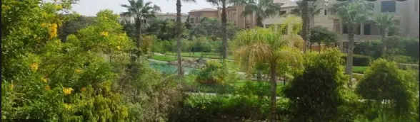 فيلا نصف مفروشة بالكامل للايجار 500 م فى ارابيلا بارك