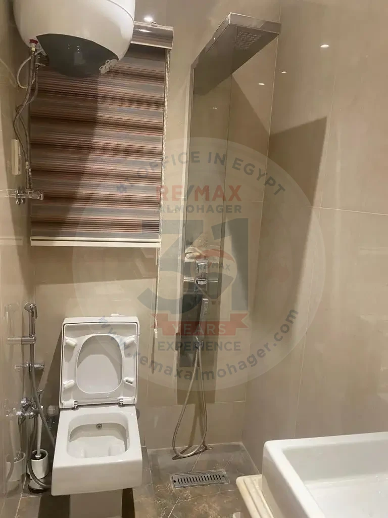 For rent in the first settlement, an air-conditioned residential unit in Al-Yasmine, the first settlement