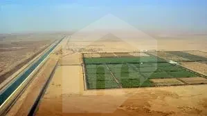 600فدان واجهة على طريق مصر الاسكندريه الصحراوي مبا