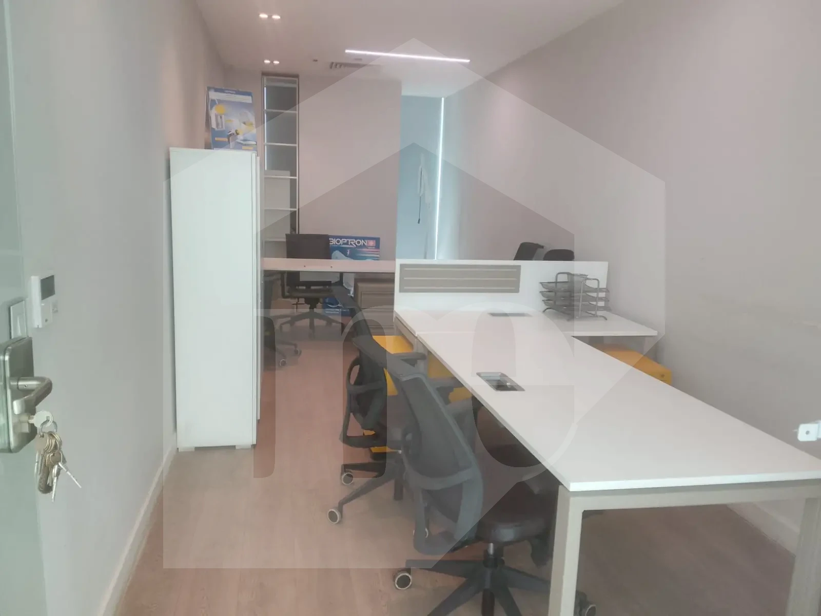 A distinguished, fully finished 350-m office