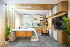 350-meter office with a professional design and premium finish