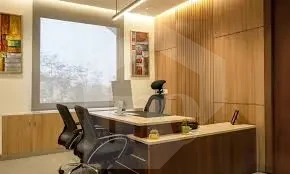 A distinguished, fully finished 350-m office