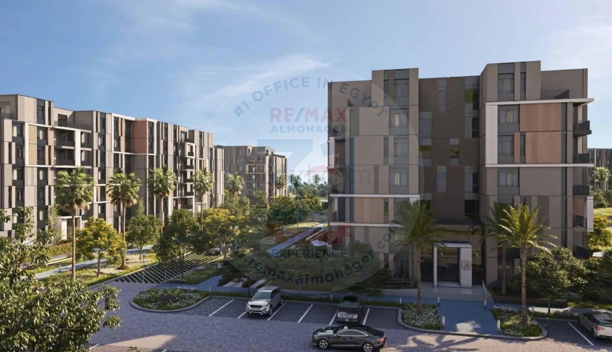 A large distinctive apartment in Swan Compound New Cairo