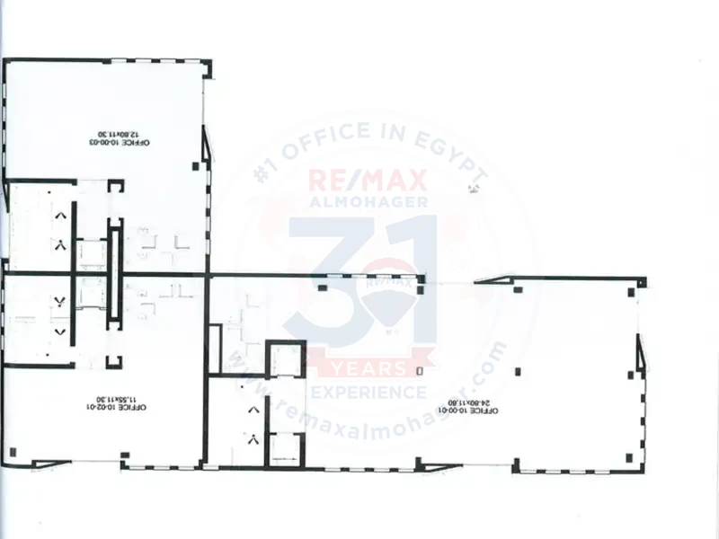 Commercial building for rent in Nasr City.