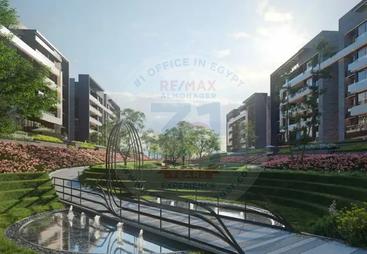 Second floor apartment for sale in Aster compound in New Cairo
