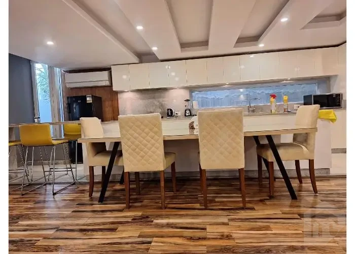 2-bedroom apartment for rent in Katameya Heights dining area