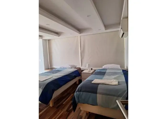 2-bedroom apartment for rent in Katameya Heights twin beds