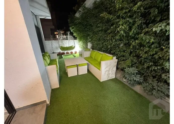 Garden apartment for rent in Lake View Residence private garden