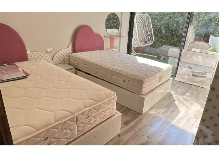 Garden apartment for rent in Lake View Residence twin bedroom