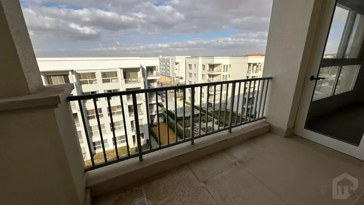 Apartment for rent in Mivida Blue Views New Cairo balcony view
