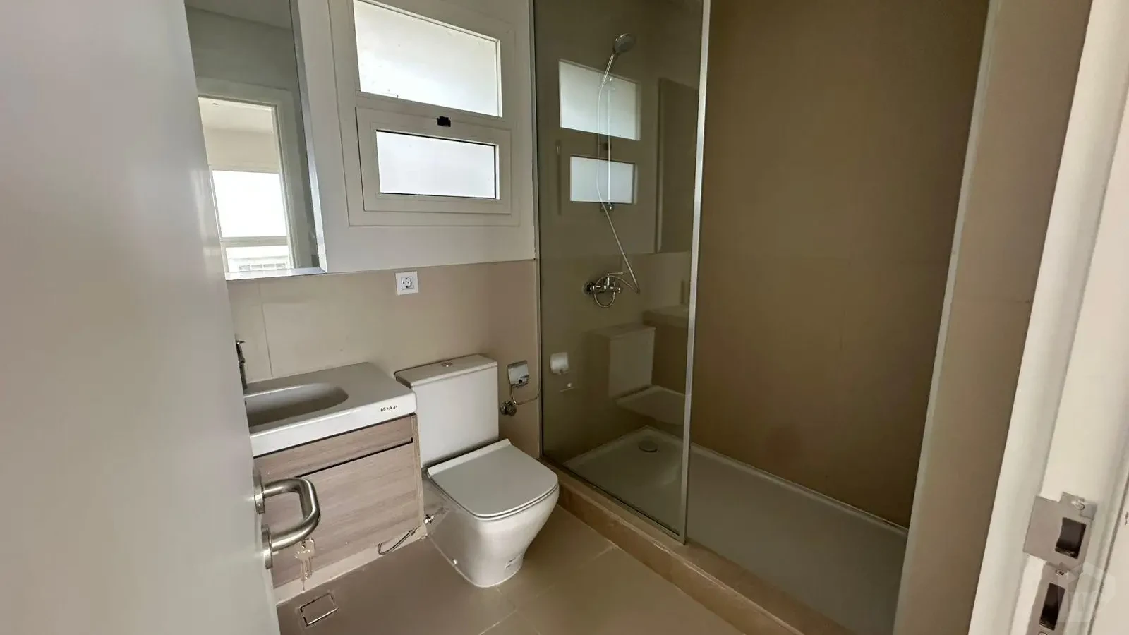 Apartment for rent in Mivida Blue Views New Cairo bathroom