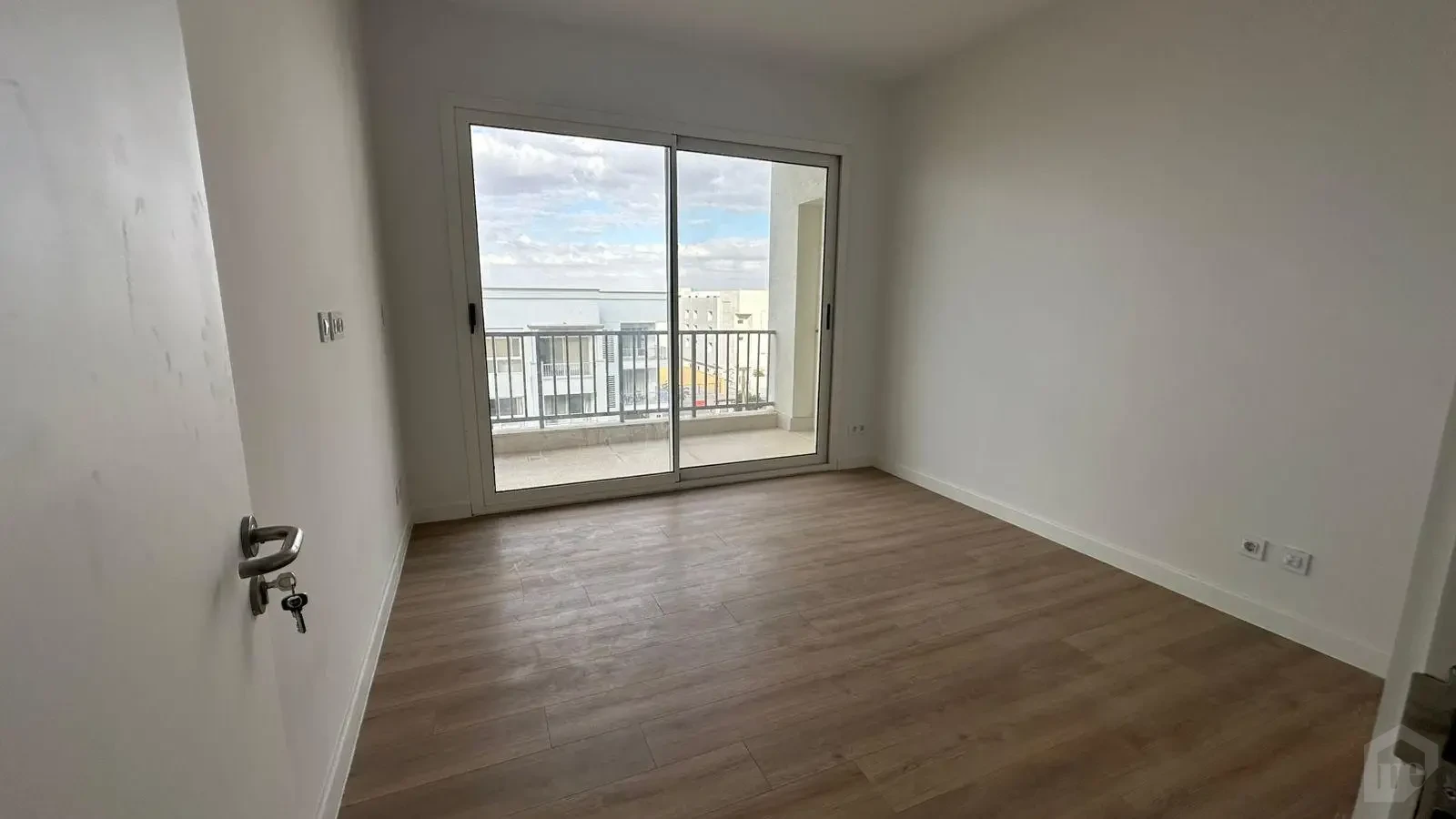 Apartment for rent in Mivida Blue Views New Cairo bedroom view