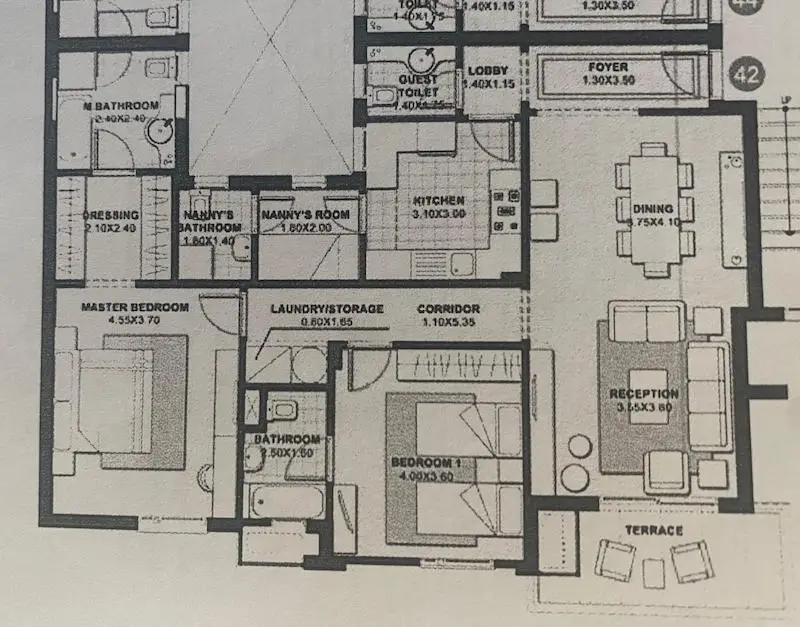 Apartment for rent in Sodic Eastown, New Cairo