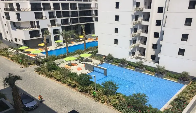 Apartment for rent in The Waterway Compound, New Cairo