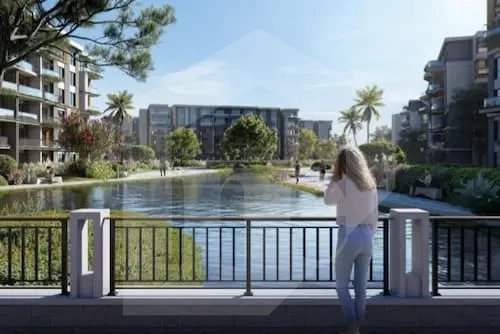 Apartment for sale in Palm Hills New Cairo 70 sqm lagoon view