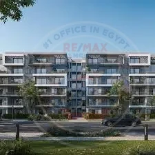 Apartment for sale at Palm Hills New Cairo with landscape view