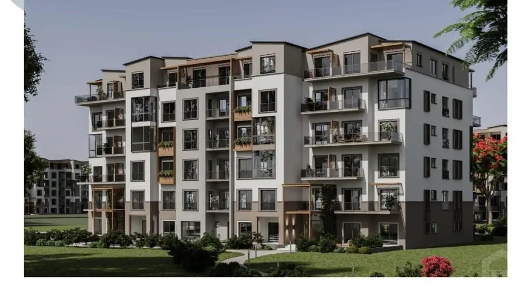 Modern building exterior for an apartment for sale in Hyde Park