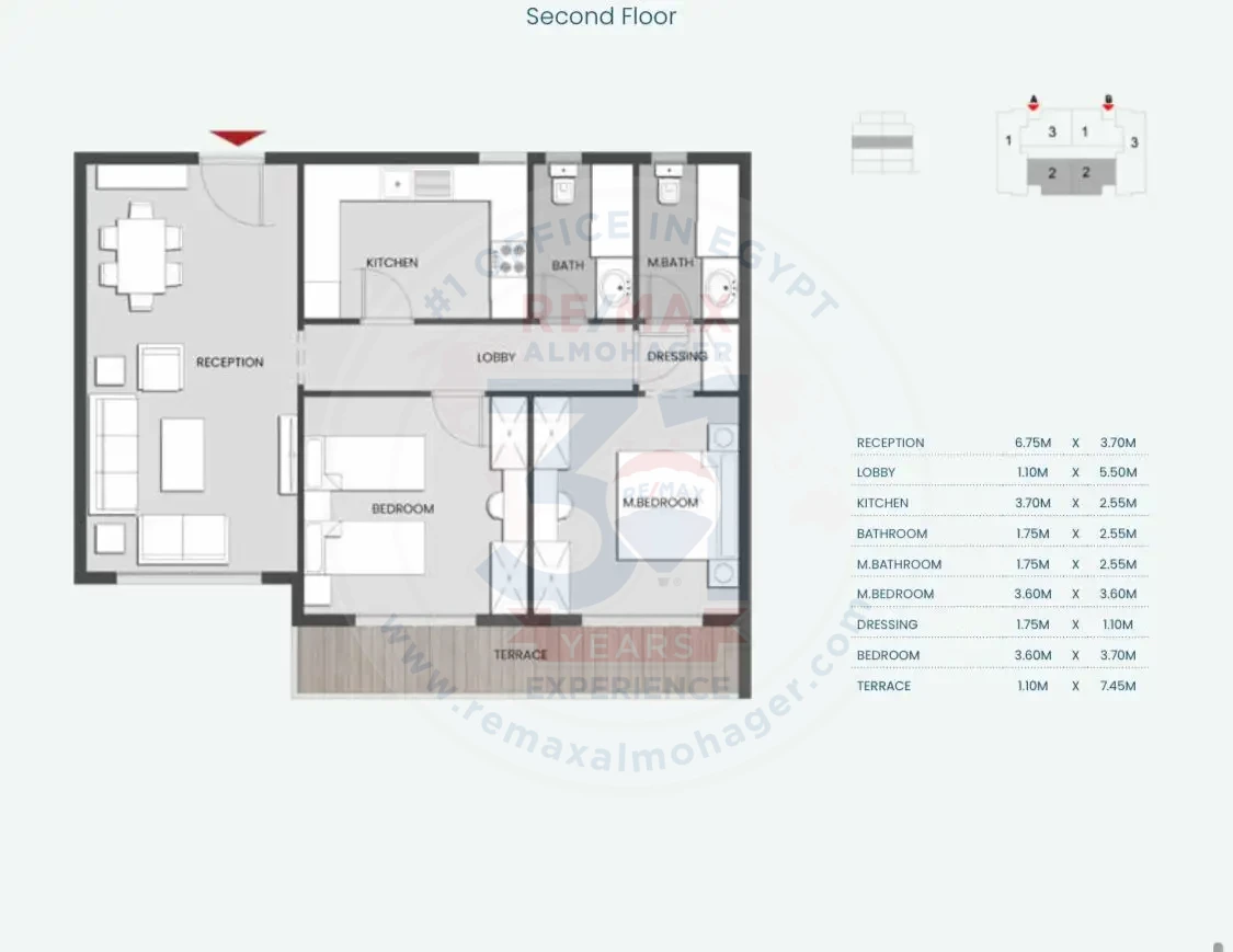 Apartment for sale in Eleva Mountain View Compound