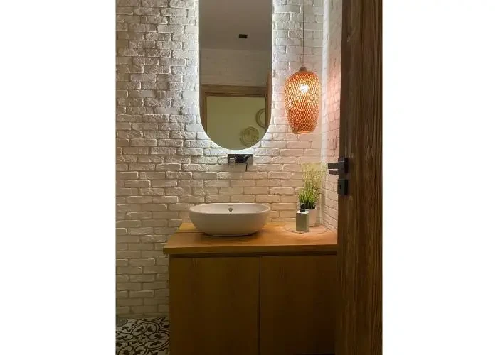 Apartment for sale in Galleria Moon Valley stylish guest bathroom
