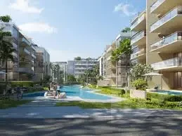 اندسكيب وحمامات سباحة حول شقة للبيع في ليك فيو ريزيدنس 2.