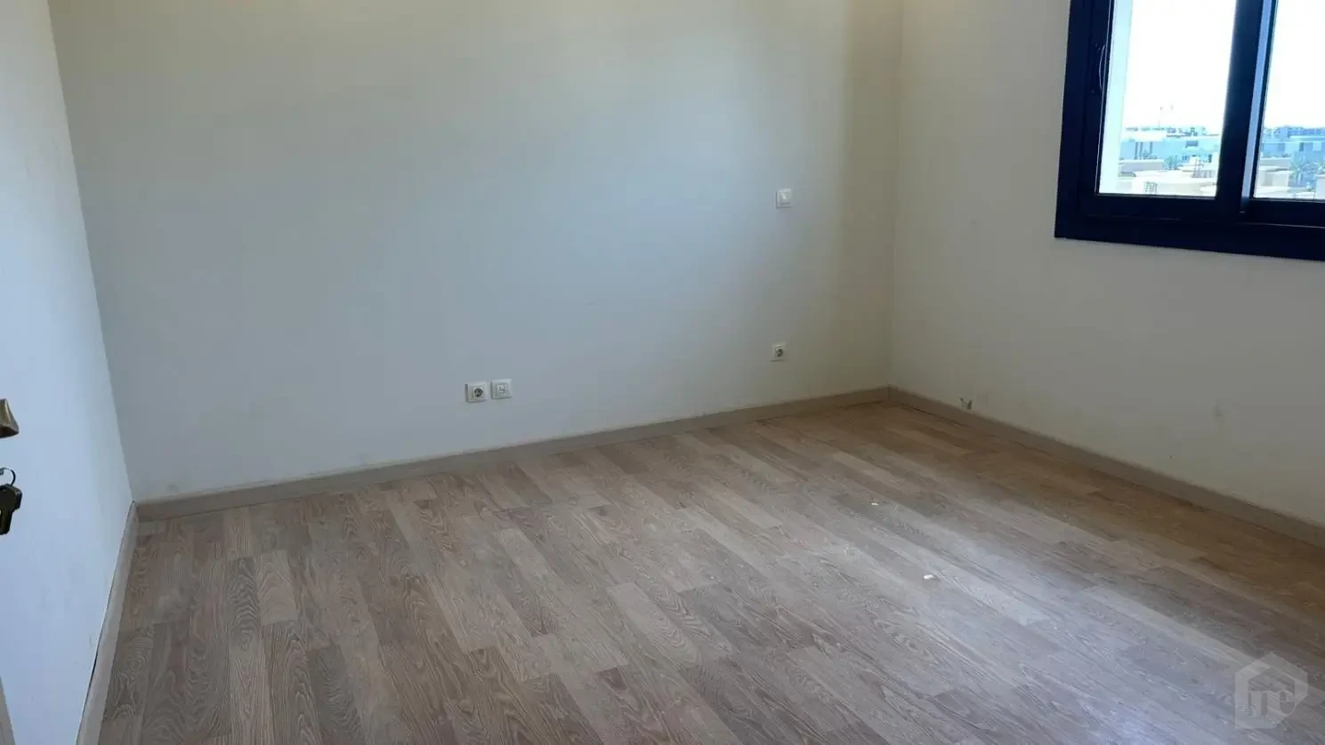 Finished bedroom inside a 235 sqm apartment for sale in Mivida Emaar