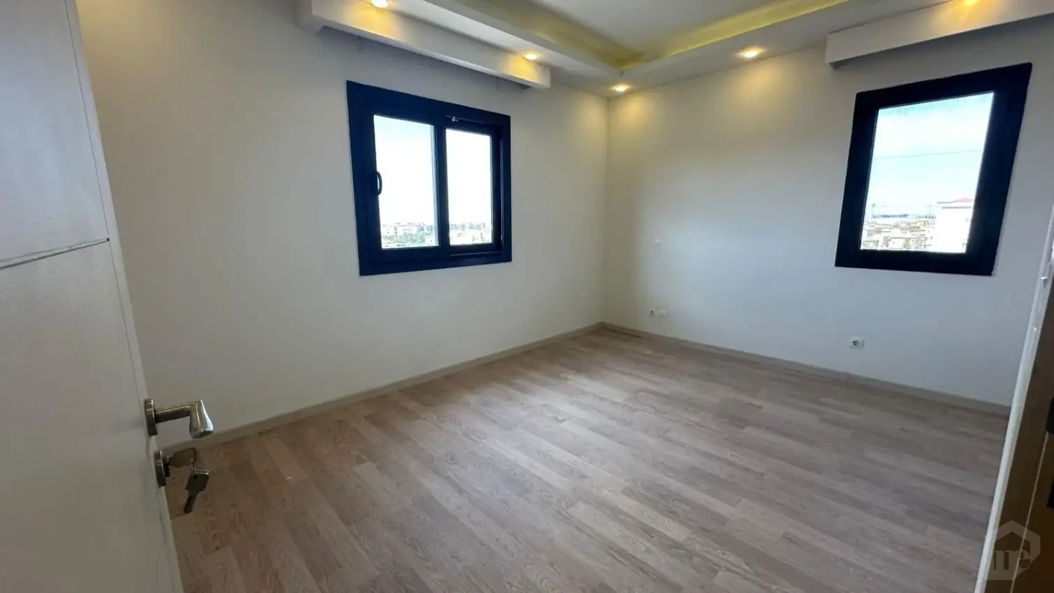 Natural lighting in a 235m apartment for sale in Mivida New Cairo