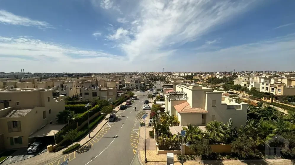 Direct community view from a 235 sqm apartment for sale in Mivida