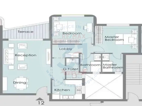 Apartment for sale in Palm Hills New Cairo