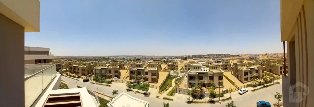 Apartment for sale in Sodic Villette Compound panoramic compound view