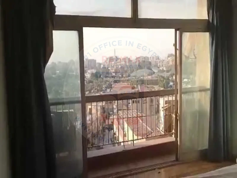 Balcony view from apartment for sale in Obour Buildings