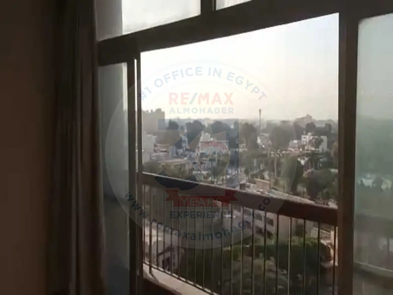 Balcony view from apartment for sale in Obour Buildings