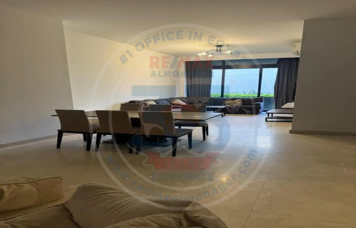 Reception in apartment for sale in Waterway 1 Compound
