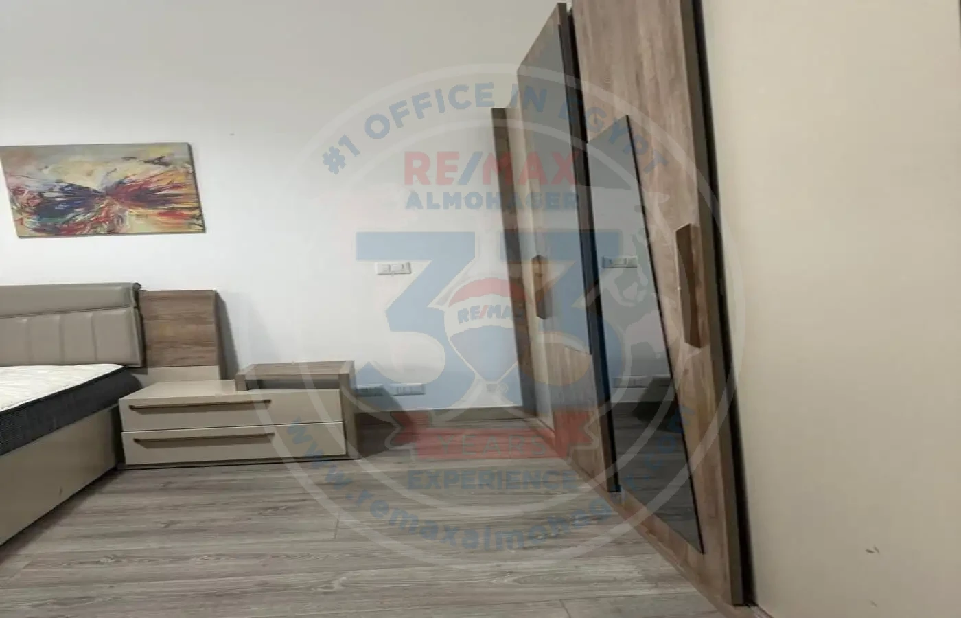Bedroom view in Waterway 1 apartment for sale