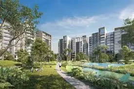 شقة للبيع في كمبوند زيد ايست التجمع لاندسكيب ومبان سكنية