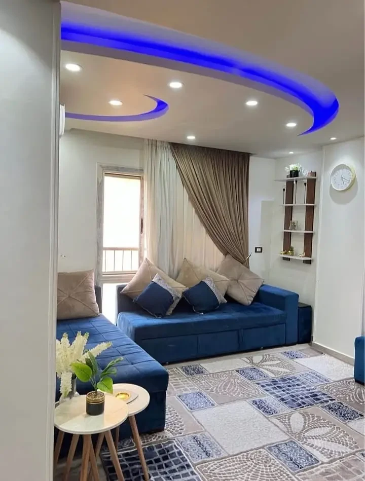 Apartment for sale in Maadi Gardens living room