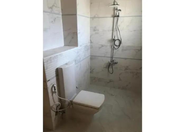 Marble bathroom finishing in Sodic East Town apartment