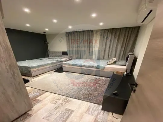 A residential unit with a wonderful view for sale in Galleria Moon Valley Compound, New Cairo