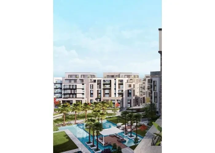 Inner reception for an apartment for sale in Swan Lake under construction