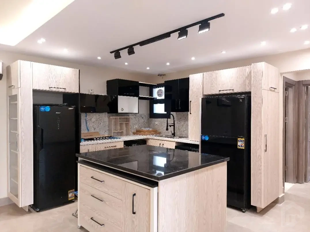 Duplex for rent in Azad New Cairo equipped open kitchen