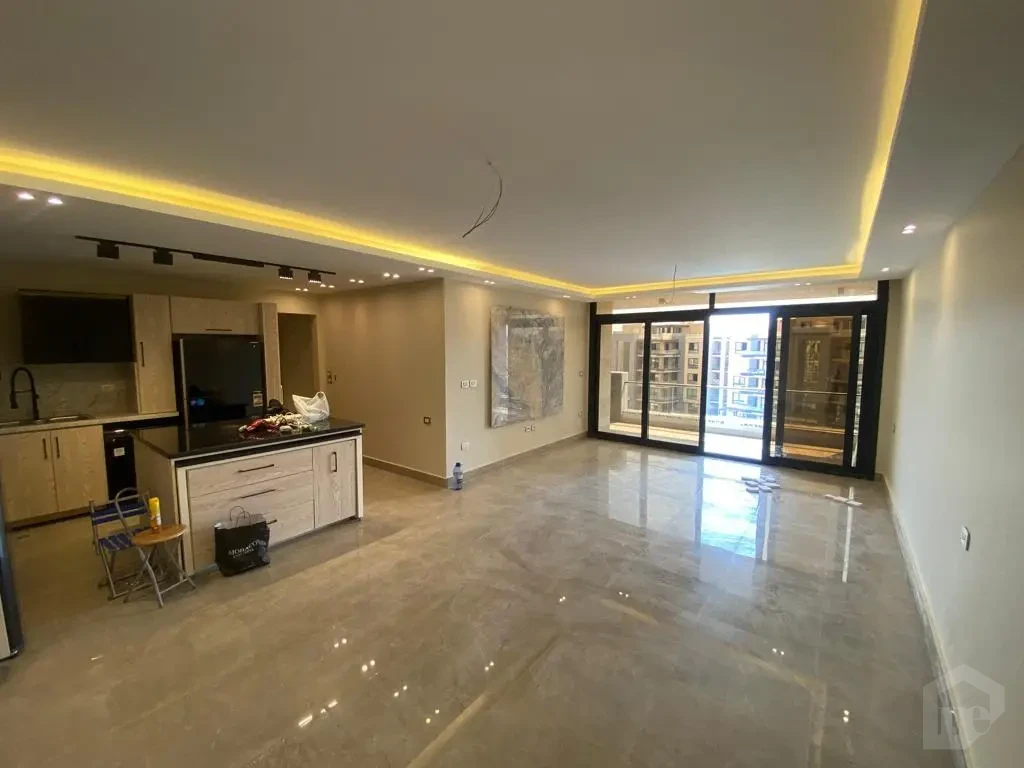 Duplex for rent in Azad New Cairo reception with cove lighting