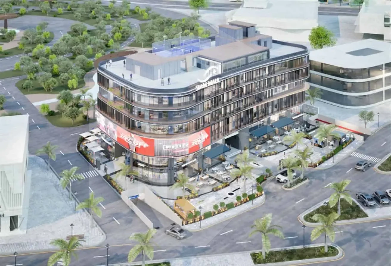 Shop for Sale in Siam Mall - 53.5m² Indoor + 30m² Outdoor, Semi-Finished
