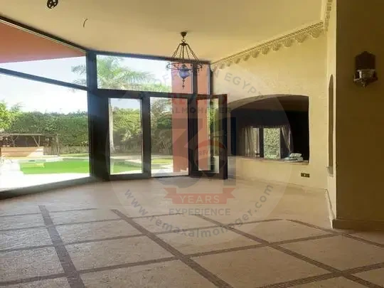 Villa for sale in Tara Compound spacious living area with direct garden view in Sheikh Zayed