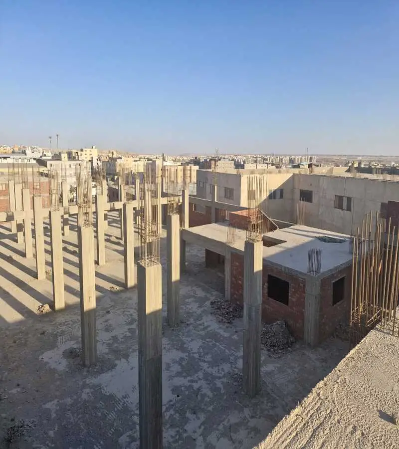 Factory in the industrial zone of New Cairo