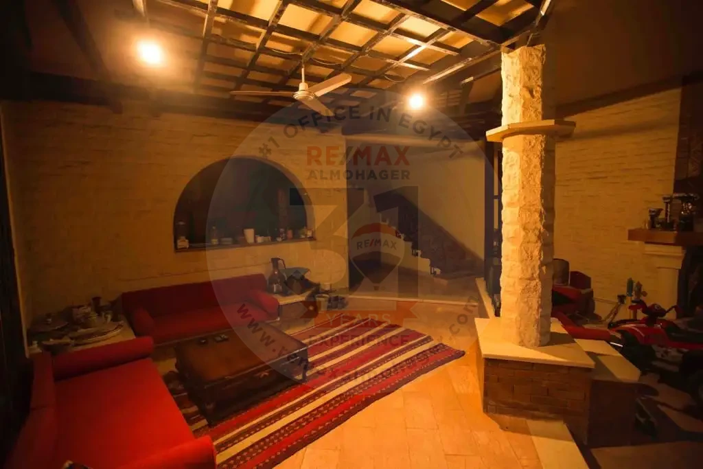 عزبة للبيع في الجيزة 4 فدان بجلسة عربية