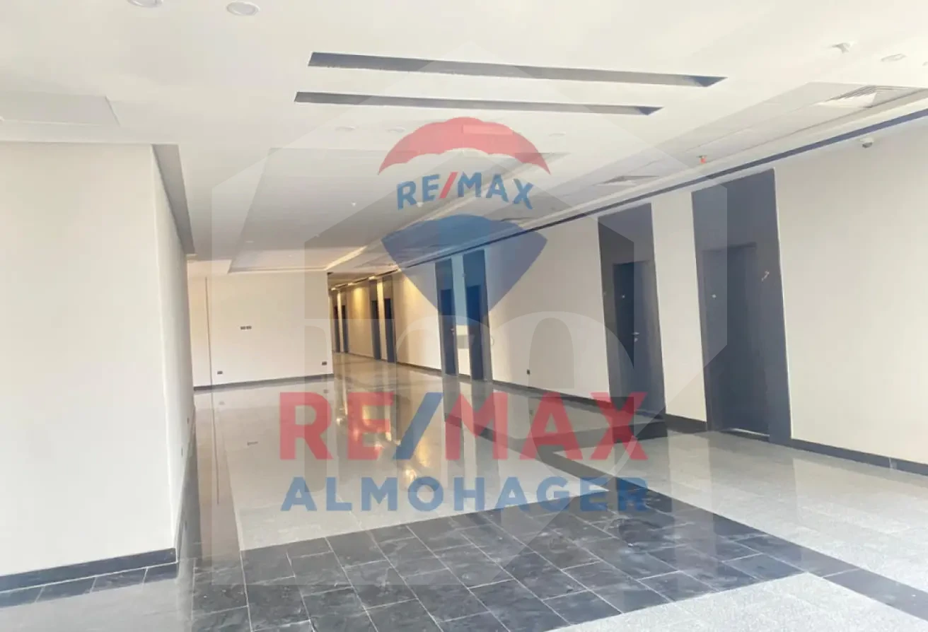 Elegant Finished Clinic for Rent in Hill Town Palm Hills - Plaza Overlooking